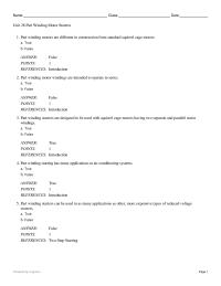 Electrical Engineering Chapter 28 Part Winding Starters Are Not Suitable