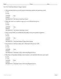 Electrical Engineering Chapter 30 The Need For Solid state Control 7 Solid state Starters