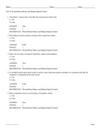 Electrical Engineering Chapter 34 Wound Rotor Motors And