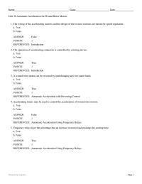 Electrical Engineering Chapter 36 Resistors on starters with three or more steps