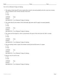 Electrical Engineering Chapter 44 Starting 6 Two Factors That Limit The Current