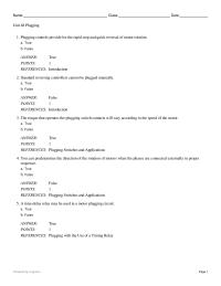 Electrical Engineering Chapter 48 Plugging Switches And Applications 8 The Plugging Switch