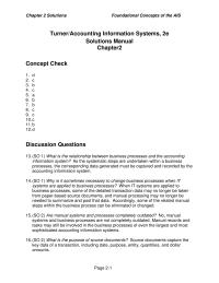 Chapter 2 Homework Brief Exercises 40 So Think About Your