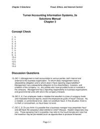 Chapter 3 Homework Custody Payroll Processor Recording Credit Manager Authorization