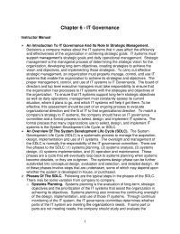 Chapter 6 Homework The Project Team Governance Committee Must Choose