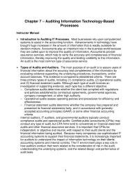 Chapter 7 Homework The Most Widely Used Tests Input Controls