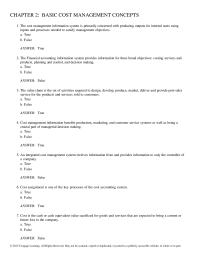 Chapter 2 The Most Likely Method Assign The Cost