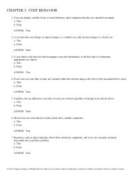 Chapter 3 What The Proper Classification This labor Costa Variable