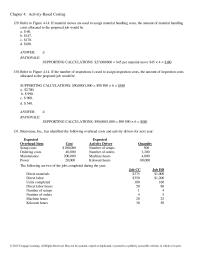 Chapter 4 If material moves are used to assign material handling costs