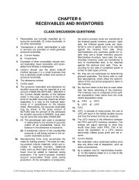 Accounting Chapter 6 Homework Examples of other receivables include interest&nbsp;