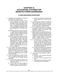 Accounting Chapter 10 Homework Factory 2000 Positive Underapplied