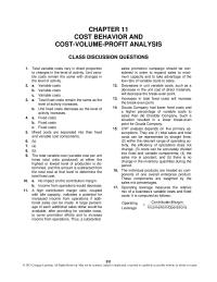 Accounting Chapter 11 Homework The individual products are treated as components