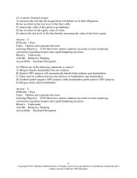 Investments & Securities Chapter 25 If the risk-free rate is 6.5 percent compounded annually