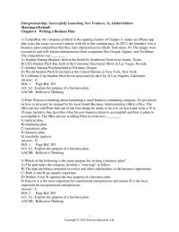 Entrepreneurship Chapter 06 For most new ventures, the business plan is a dual-purpose document
