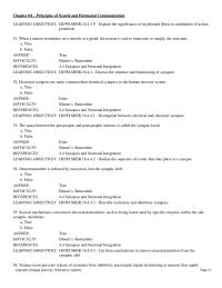 Chapter 4 Binding The First Messenger The Receptor Activates