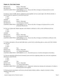 Chapter 14 Clinical measurement of blood urea nitrogen
