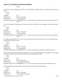 Chapter 17 The And Axillary Temperatures Are Comparable
