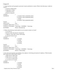 Chapter 4 Primary Responsibility For Controls Belongs Internal Auditors