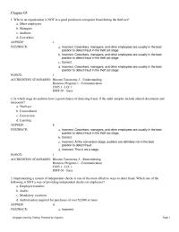 Chapter 5 Which The Following Usually Motivates Embezzlers