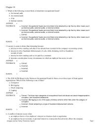 Chapter 14 The three main categories of occupational fraud and abuse