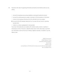 Communications Chapter 2 The Direct Order Plan Organizing Information