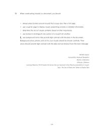 Communications Chapter 4 When Constructing Visuals Document You Should