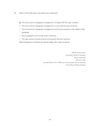 Communications Chapter 5 Which The Following Pieces Advice Will