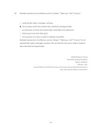 Communications Chapter 6 Standard Expressions Politeness Such Please Thank