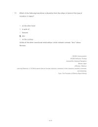Communications Chapter 11 Examine The Following Sentence Taken From