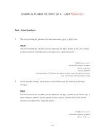 Communications Chapter 12 The more informal the situation, the more elaborate