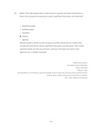 Communications Chapter 12 Which The Following Provide Written Record