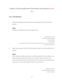 Communications Chapter 13 Oliver Plans Give Informative Presentation How