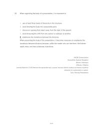 Communications Chapter 13 When Organizing The Body Presentation Important