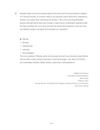 Communications Chapter 14 Which The Following Involves Focusing What
