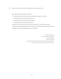 Communications Chapter 14 When Screening Phone Call Assistant Busy
