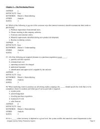 Chapter 2 Purchase Order purchase Agreement Blanket Purchase Order escape