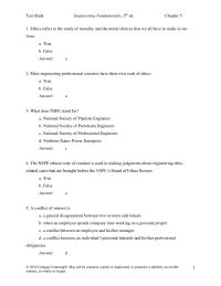 Civil Engineering Chapter 5 These Questions Are Provided The note This
