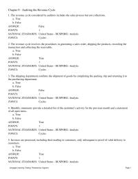 Chapter 9 For many clients, the valuation assertion is the most
