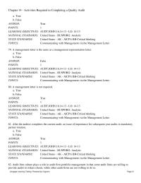 Chapter 14 Disclosed Events And Transactions Have Occurred And