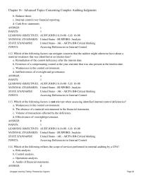 Chapter 16 Changes Loss Into Income Vice Versa Review