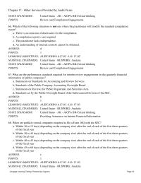 Chapter 17 Accruals for estimates of income tax expenses are not usually