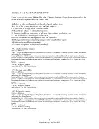 Accounting Chapter 2 Also Enter The Number To indicate The Type