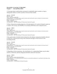 Accounting Chapter 7 Cash equivalents would include investments in marketable
