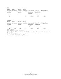 Accounting Chapter 8 what amount of before-tax LIFO liquidation profit or loss