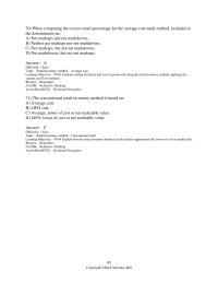 Accounting Chapter 9 FIFO The company Had Used The FIFO Method