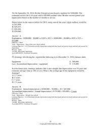 Accounting Chapter 11 Jennings indicates that it uses straight-line depreciation