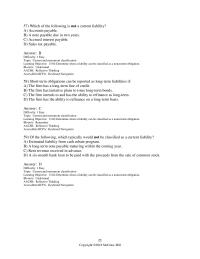 Accounting Chapter 13 Objective 1306 Demonstrate The Appropriate Accounting Treatment