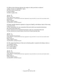 Accounting Chapter 14 D explanation Since Market Value Given For The