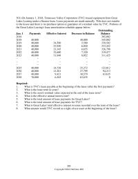 Accounting Chapter 15 January 2018 Lease Receivable 750654 Cost Goods