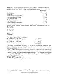 Accounting Chapter 1 Pedregon Corporation has provided the following information